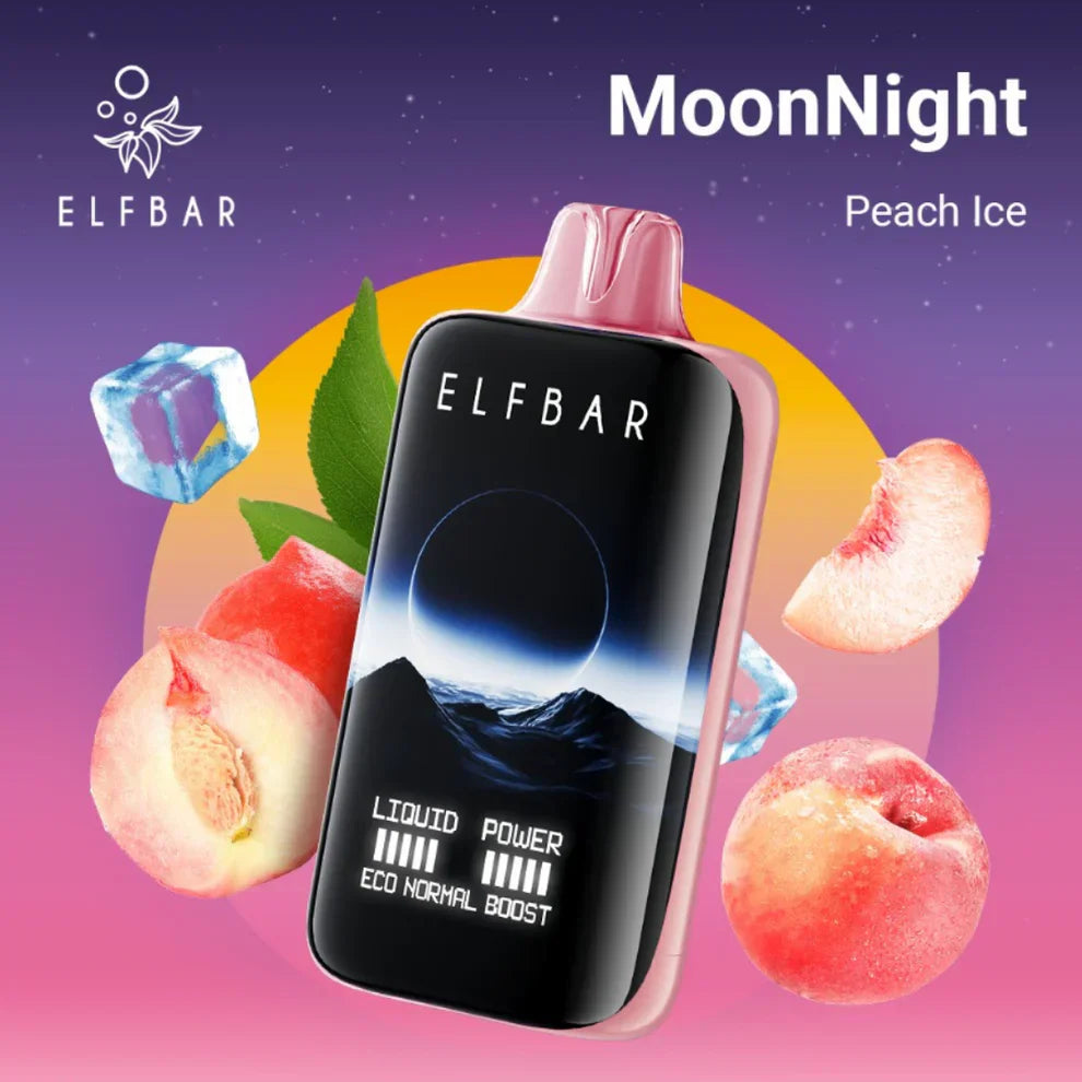 Elf Bar Moon Night 40K – Peach Ice 40000 Puffs - Vape in India