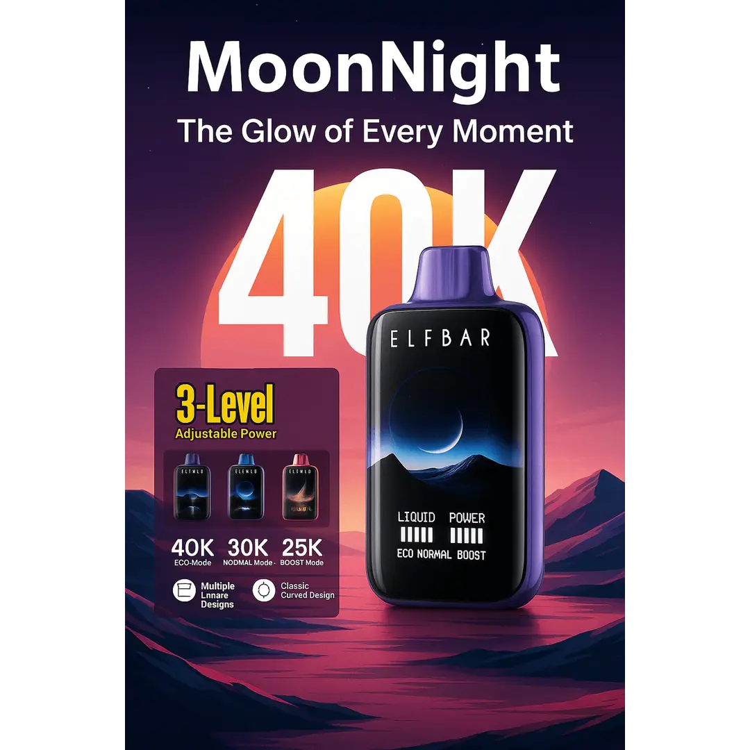 Elf Bar Moonnight 40K – Sikanji 40000 Puffs - Vape Store dlehi