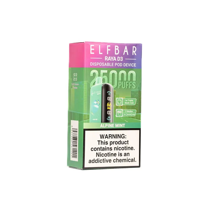 Elf Bar Raya D3 – Alpine Mint – 25000 - Vape Shop gurgaon