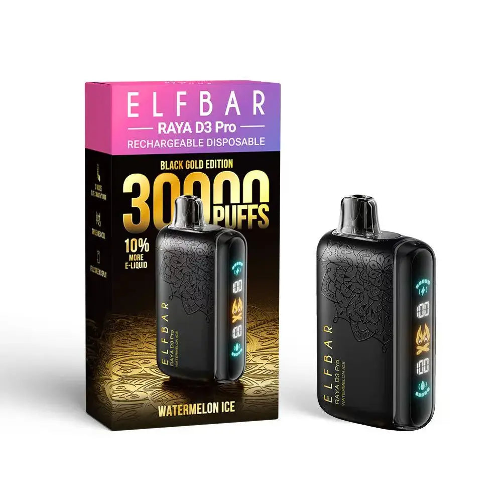 Elf Bar Raya D3 Pro 30 K – Watermelon Ice 30000 Puffs - Vape Store dlehi