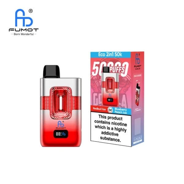 Fumot Eco 2in1 50000 Puffs Dual Flavor Disposable Vape - Vape Shop Delhi