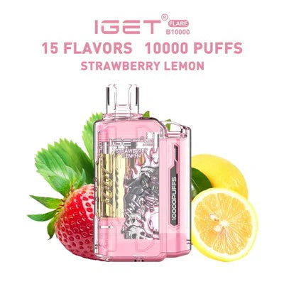 Iget Flare B10000 – Strawberry Lemon - Vape shop near me