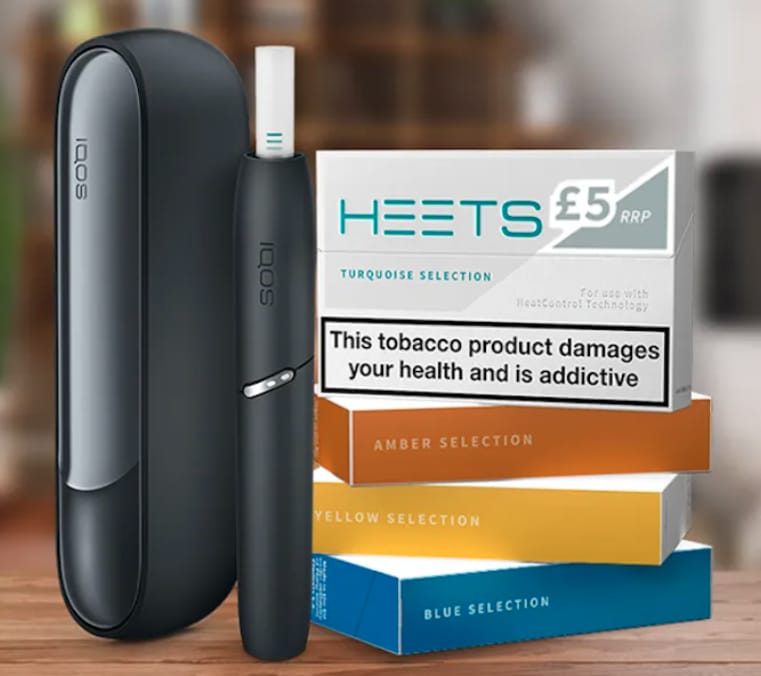 IQOS 3 DUO Heat-Not-Burn Starter Kit with HEETS Selection - Vape Shop Delhi