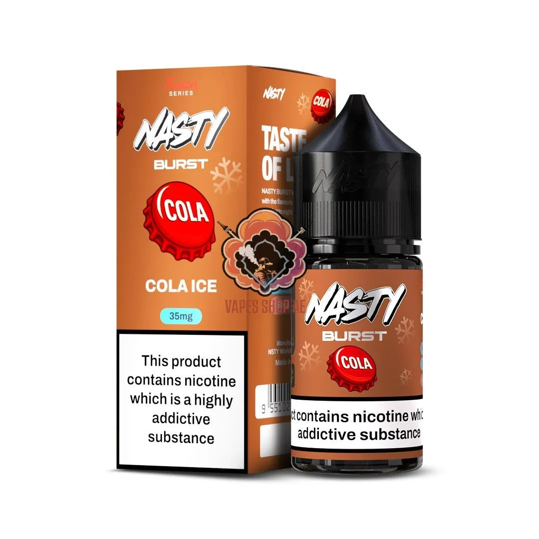 Nasty Burst Nic Salts – Cola Ice - Vape in India