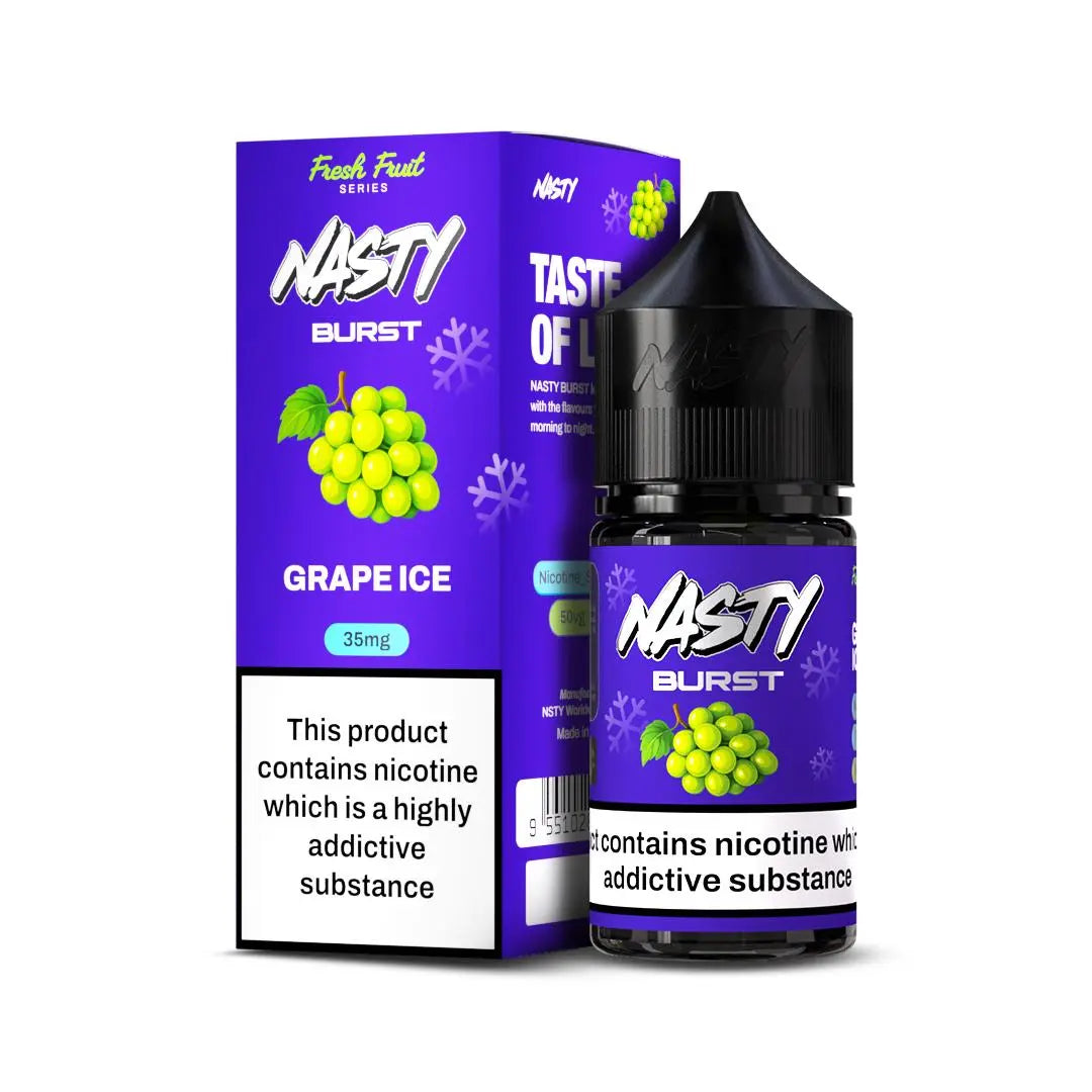 Nasty Burst Nic Salts – Grape Ice - Vape shop noida