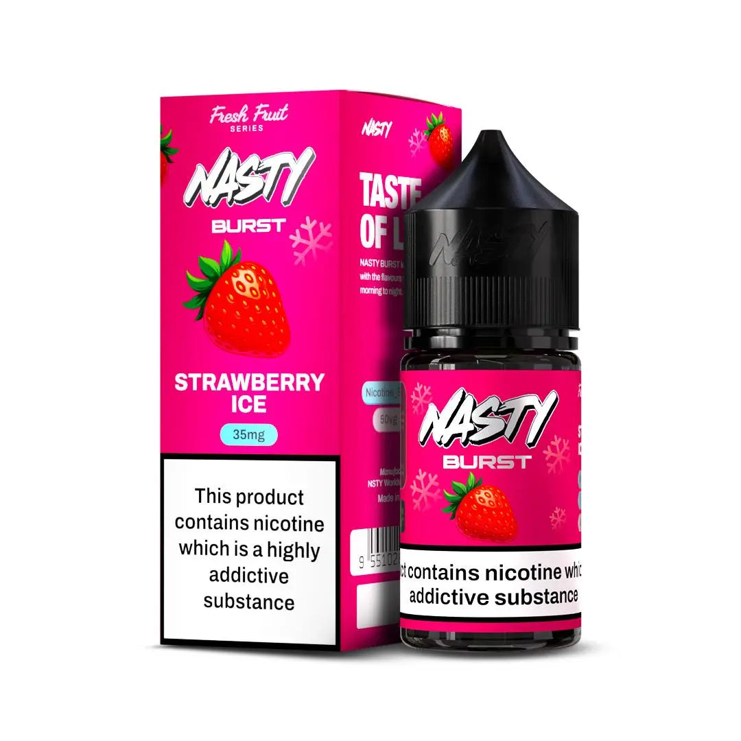 Nasty Burst Nic Salts – Strawberry Ice - Vape in NCR