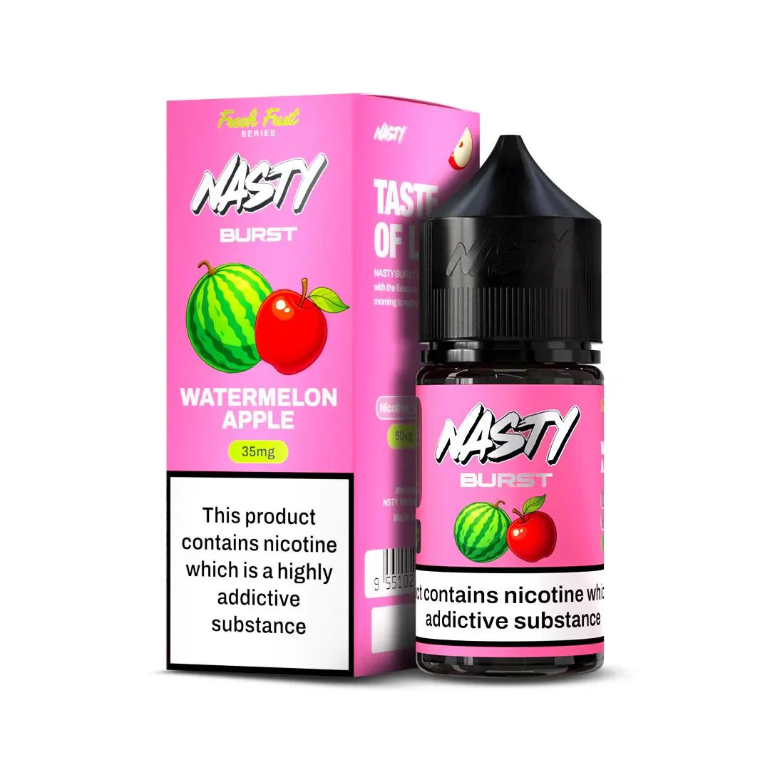 Nasty Burst Nic Salts – Watermelon Apple - Vape Shop gurgaon