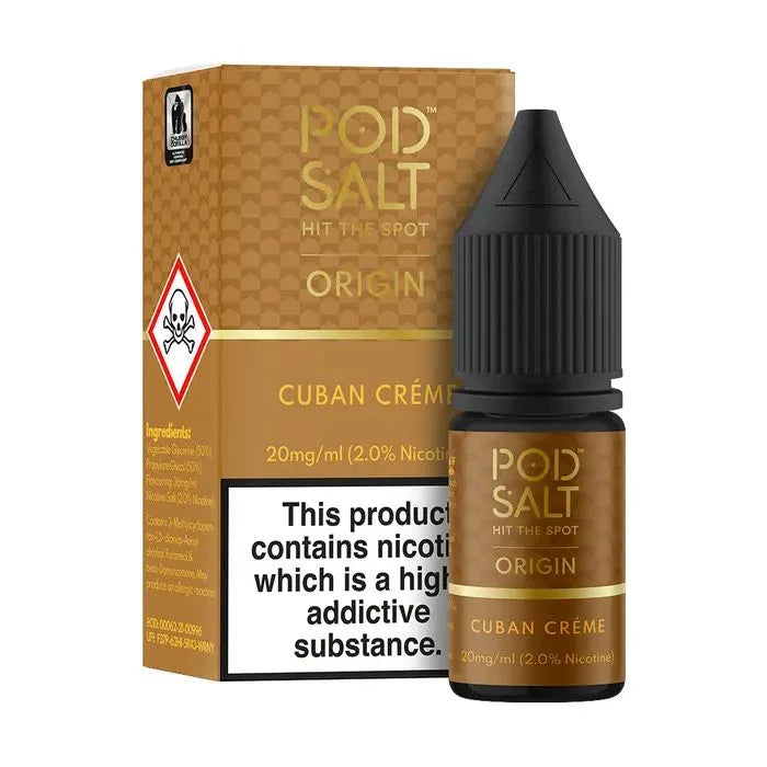 Pod Salt Cuban Creme – Nicotine Salt - Vape Delivery in Delhi