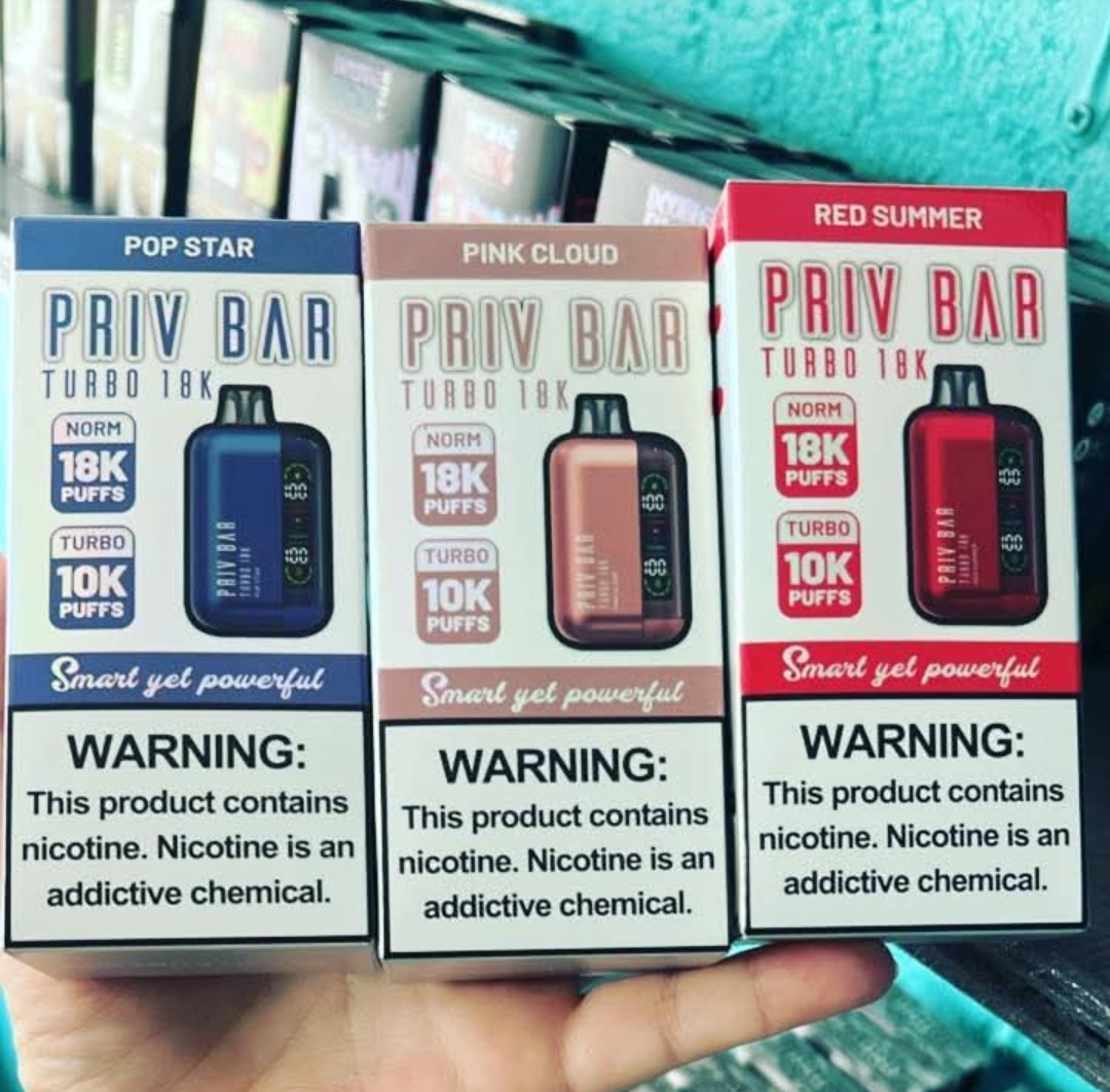 SMOK Priv Bar Turbo 18000 Puffs Disposable Vape - Vape Shop Delhi