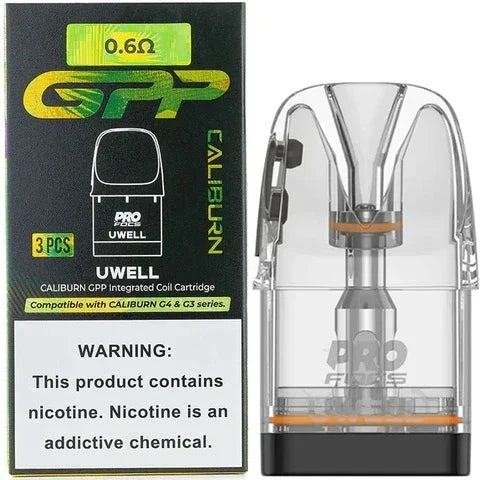 Uwell Caliburn Gpp Replacement Pod (0 6ω) - Vape Delivery in Delhi
