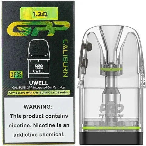 Uwell Caliburn Gpp Replacement Pod (1 2ω) - Vape shop noida